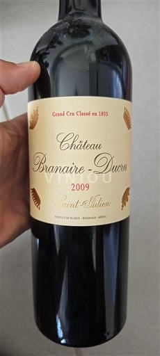 Bordeaux Saint-Julien Grand Cru Château Branaire-Ducru 2009