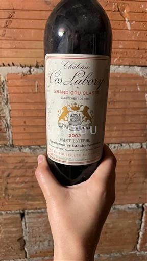 Bordeaux Saint-Estèphe Grand Cru Cos Labory 2002