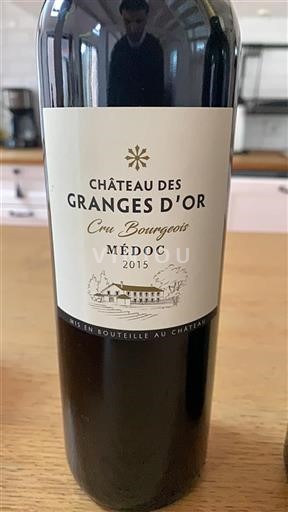 Bordeaux Médoc Cru Bourgeois Des Granges Or 2015