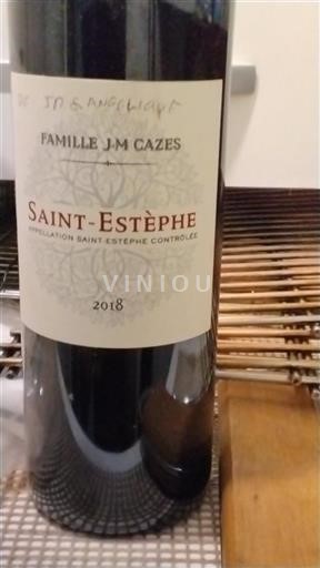 Bordeaux Saint-Estèphe Famille J-M Cazes 2018