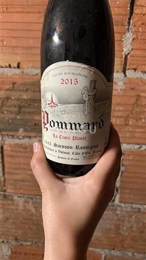 Bourgogne Pommard Sainson-Rossignol La Croix Planée 2015