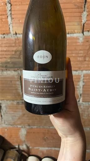 Borgogna Saint-Aubin Premier Cru Domaine Vincent Prunier En Remilly 2018