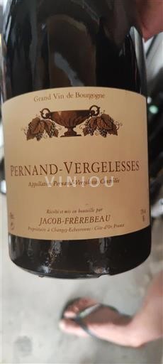 Bourgogne Pernand-vergelesses Jacob-Frèrebeau 2012