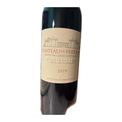 Bordeaux Saint-Émilion Grand Cru Château Ferrand 2019