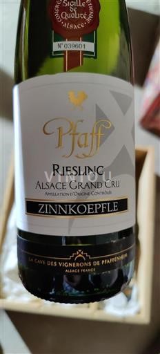 Alsace Alsace Grand Cru Grand Cru Pfaff Zinnkoepfle Non-Vintage