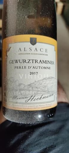 Alsasko Grand Cru Maurice Heckmann Perle d'Automne 2017