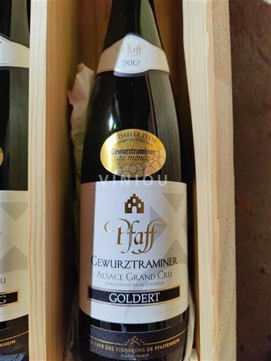 Alsace Alsace Grand Cru Grand Cru Pfaff Goldert 2012