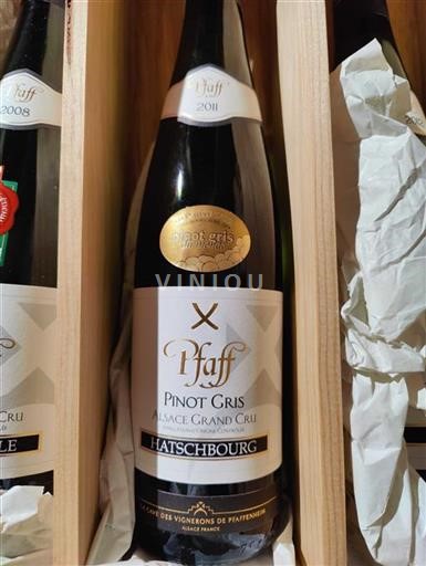 Alsace Alsace Grand Cru Grand Cru Pfaff Hatschbourg 2011