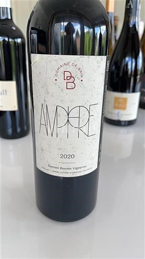 Vin Rouge sec Ampère Domaine Brin 2020 France Sud-Ouest Gaillac