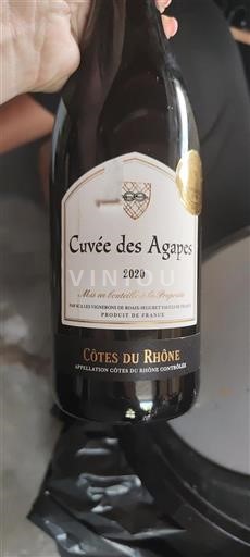 Rhône Valley Côtes du Rhône Cuvée des Agapes 2020