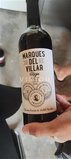 La Rioja Rioja Marques del Villar Coleccion Privada 2020