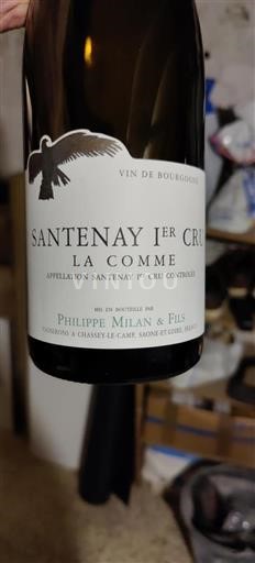 Burgund Nicht spezifiziert Premier Cru Philippe Milan & Fils La Comme 2023