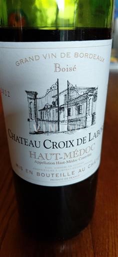 Burdeos Haut-Médoc Château Croix de Laborde 2022