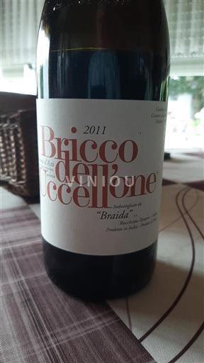 Piémont Barbera d'Asti Braida Bricco dell'Uccellone 2011