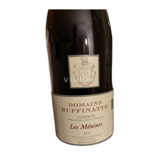 Rhônen laakso Luberon Domaine Ruffinatto Les Ménines 2022
