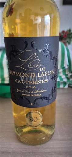 Bordeaux Sauternes Raymond-Lafon L'Or 2016