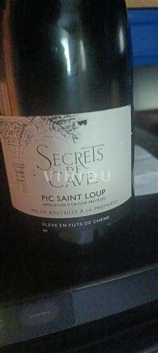 Languedoc Pic-saint-loup Secrets de Cave 2018