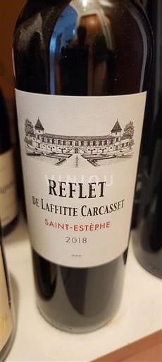 Bordeaux Saint-Estèphe Laffitte Carcasset Reflet 2018