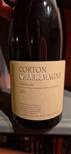 Burgundy Corton-Charlemagne Grand Cru Pierre-Yves Colin-Morey 2021