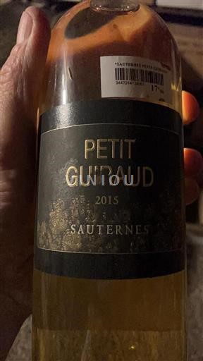 Vin Rosé moelleux Petit Guiraud Château Guiraud 2015 France Bordeaux Sauternes biodynamie