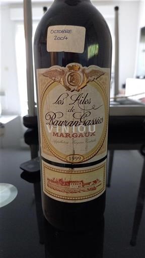 Bordeaux Margaux Grand Cru Rauzan-Gassies Les Ailes de Rauzan-Gassies 1999
