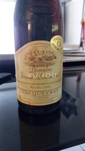 Valle del Rodano Vacqueyras Domaine Grand Montmirail 2000