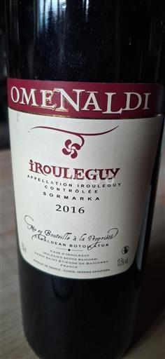 Sud-Ouest Irouléguy Omenaldi Sormarka 2016