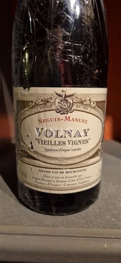 Burgundy Volnay Seguin-Manuel Vieilles Vignes 2019