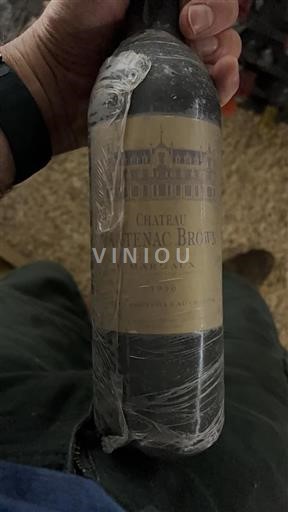 Bordeaux Margaux Grand Cru Cantenac Brown 1990