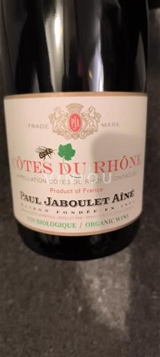 Rhônen laakso Côtes-du-rhône Paul Jaboulet Aîné 2021