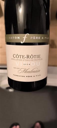 Rhône Valley Côte-Rôtie Ferraton Père & Fils Montmain 2018