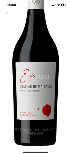 Bordeaux Montagne Saint-Émilion Château Malengin Eve 2022