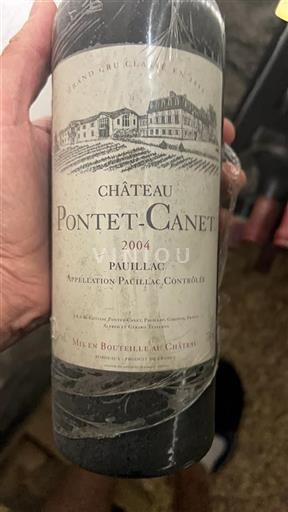 Bordeaux Pauillac Grand Cru Pontet-Canet 2004