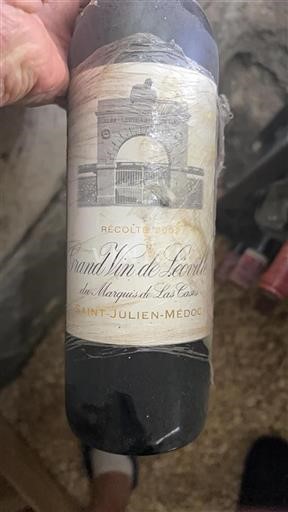 Vin Rouge sec Grand Vin de Leoville Léoville Las Cases 2002 France Bordeaux Saint-Julien Grand Cru