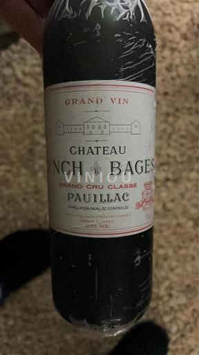 Vin Rouge sec Lynch-Bages 2002 France Bordeaux Pauillac Grand Cru