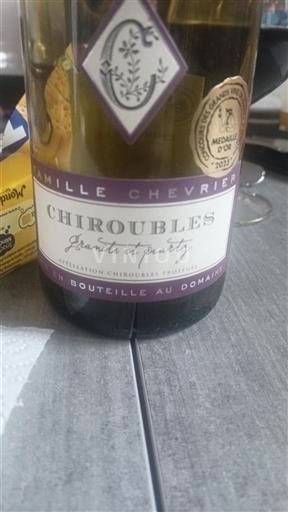 Beaujolais Chiroubles Famille Chevrier Granite et Quartz Non-Vintage