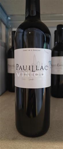 Bordeaux Pauillac Les Hauts de Raillon 2015