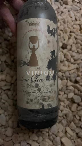 Bordeaux Pauillac Grand Cru Clerc Milon 1982