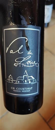 Vin Rouge sec Ch. COURTINAT Non millésimé France Vallée de la Loire AOC