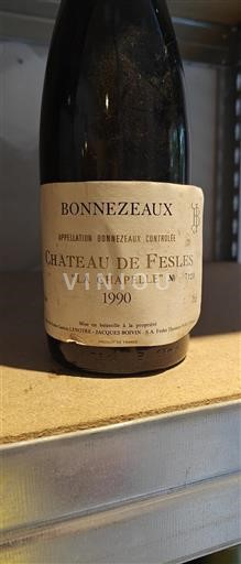 Údolí Loiry Bonnezeaux Château Fesles La Chapelle 1990