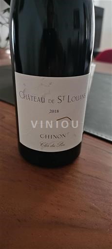 Valle del Loira Chinon Château St Louans Clos du Pin 2018