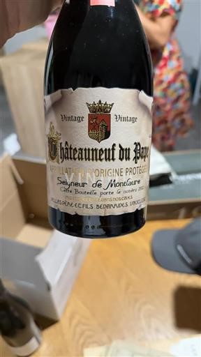 Rhône Valley Châteauneuf-du-Pape Vellas Père et Fils Seigneur de Montaure 2023