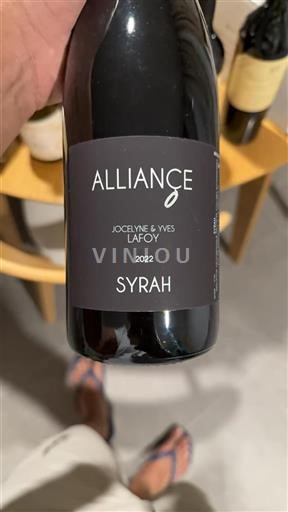 Rhônedalen Côte-rôtie Jocelyne & Yves Lafoy Alliance 2022