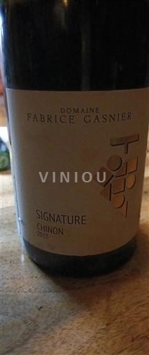 Valle del Loira Chinon Domaine Fabrice Gasnier Signature 2015