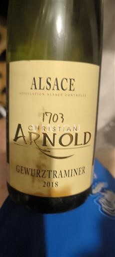 Alsace Grand Cru Christian Arnold 2018
