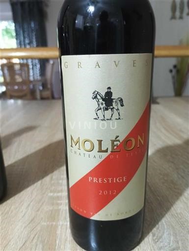 Bordeaux Graves Château Téste Prestige 2012