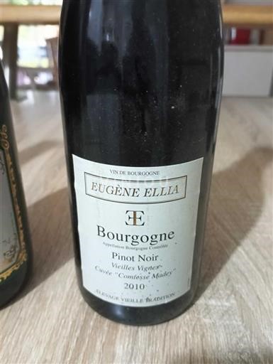 Bourgogne Eugène Ellia Comtesse Madey 2010