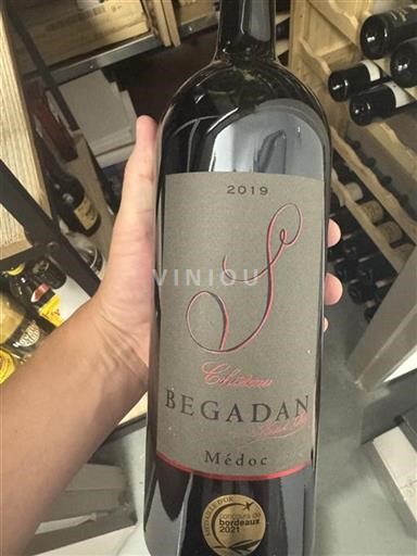 Bordeaux Médoc Château Bégadan 2019