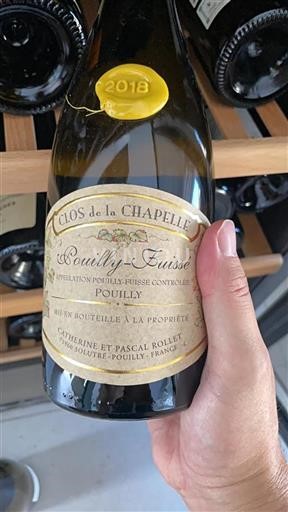 Borgogna Pouilly-fuissé Clos de la Chapelle 2018
