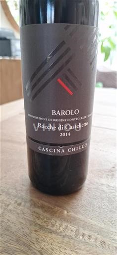 Vin Rouge sec Rocche di Castelletto Cascina Chicco 2014 Italie Piémont Barolo